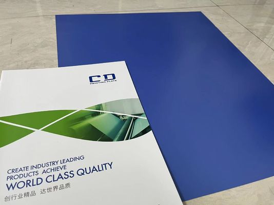 青い熱CTPプレート 25-30秒間の開発時間 830nm敏感光源 高精度印刷