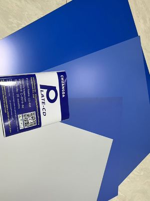 円滑な印刷 単層 CTPプレート 20-25 C 開発温度と0.15-0.30mmプレートの厚さ