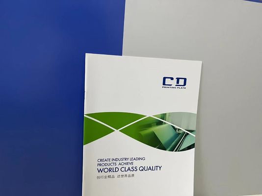 0.15mm と 0.30mm 処理のない CTP DOPプレート 環境に優しい商業用紙印刷