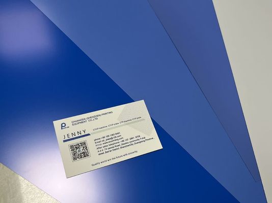 110-130 Mj/Cm2 曝露エネルギー 熱CTPプレート 25±5s 開発時間