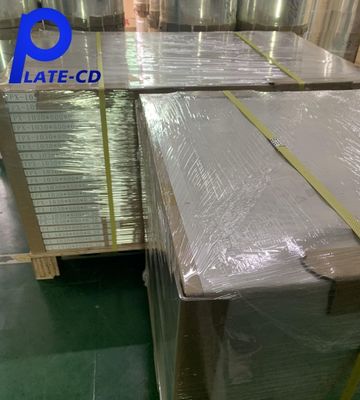 通常インク 350,000 インプレッション 未焼成 CTP プレート 二重コーティングプロセス用