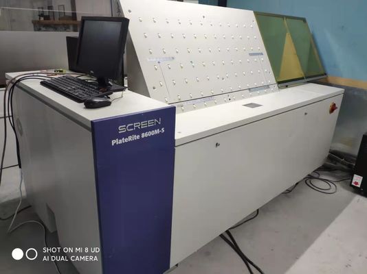 オフセット印刷 400*350mm CTPプレート製作機械 精度画像