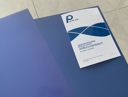 110-130 MJ/cm² 露光エネルギー、最大生産サイズ 1680*1480mm のカスタムサイズ感熱CTPプレート