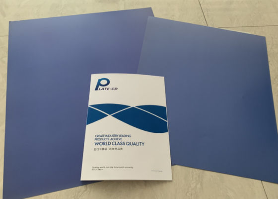 1650mm オフセット印刷用青色熱CTPプレート 25±5s 開発