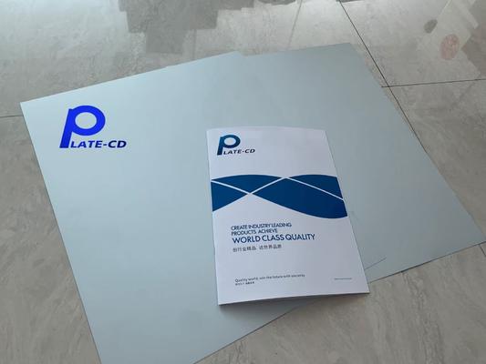 処理のない印刷プレート CTPプレート 開発者なし 0.15mm / 0.30mm 厚さ 1350MM 最大コイル幅